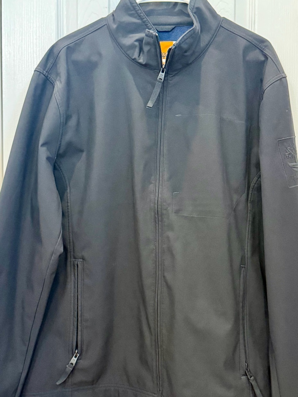 Timberland Men's Black Lightweight Full-Zip Jacket